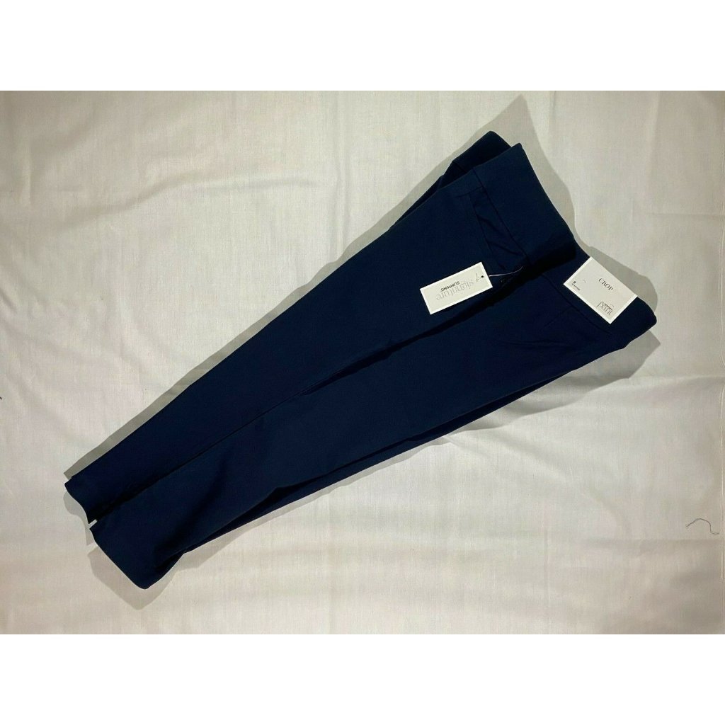 Christopher & Banks Crop Pants, Size 8 Average, Color Navy